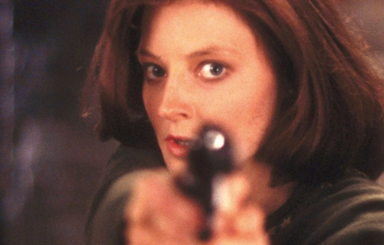 Jodie Foster dans le film Le Silence des agneaux (1991) de Jonathan Demme © Orion Pictures.