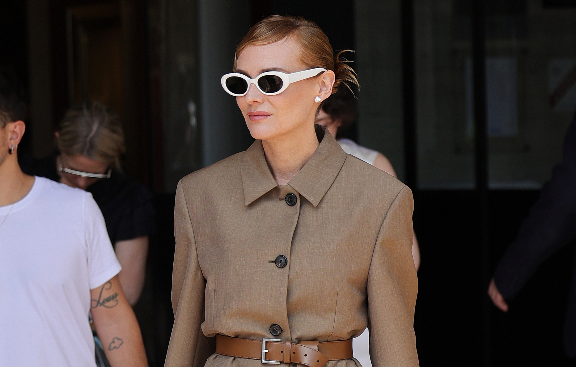 diane kruger en ensemble prada