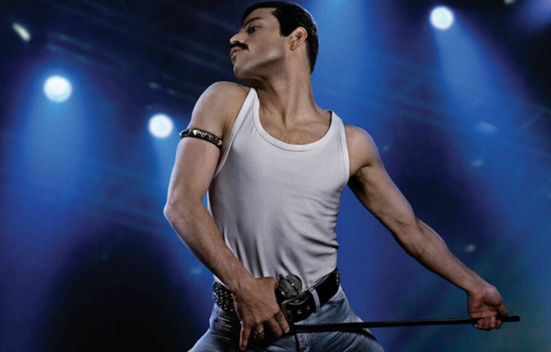 Rami Malek dans Bohemian Rhapsody.