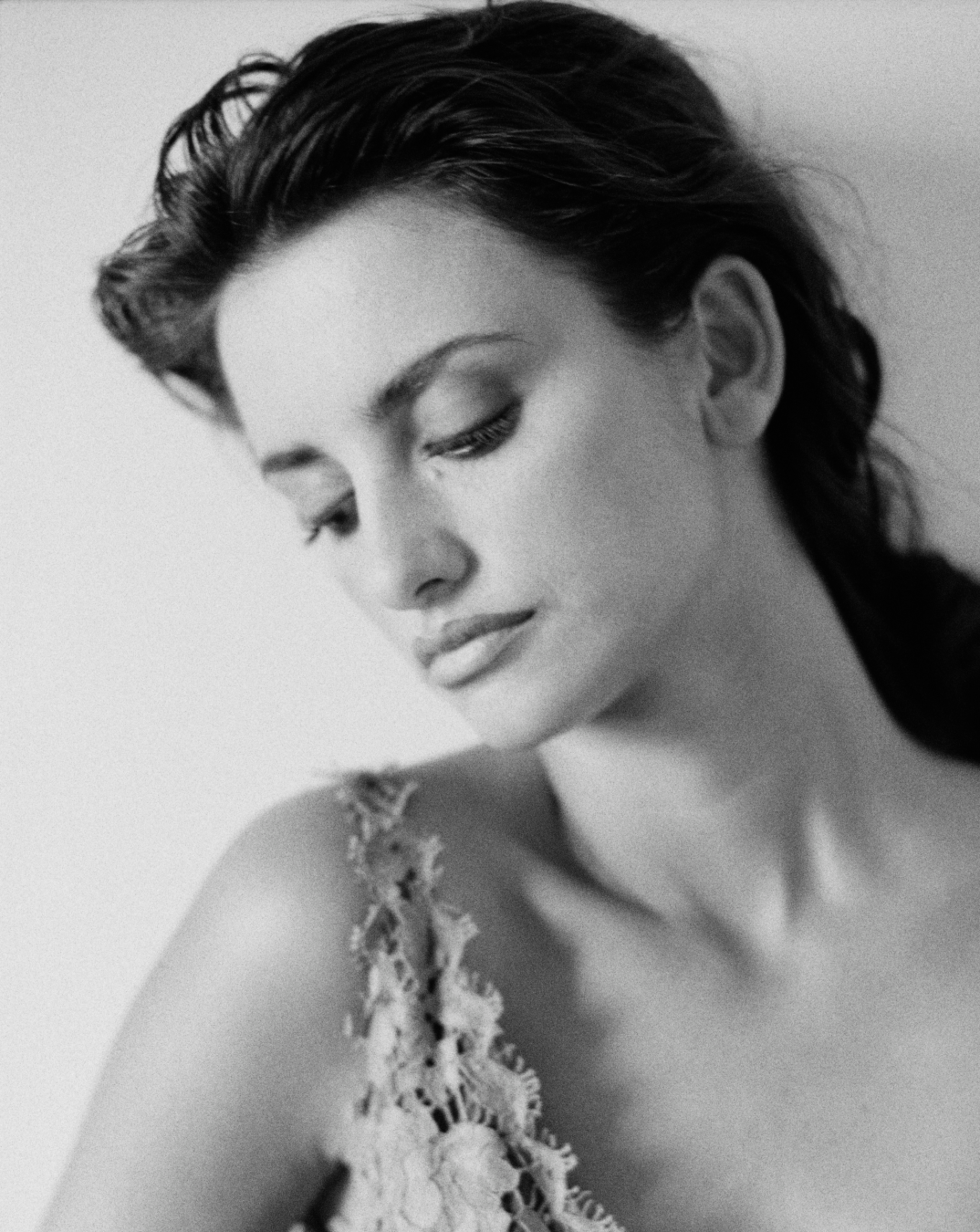 Tom Cruise et Pénélope Cruz sur le tournage du film Vanilla Sky à Times Square le 12 novembre 2000 © Mario Magnani/Liaison.