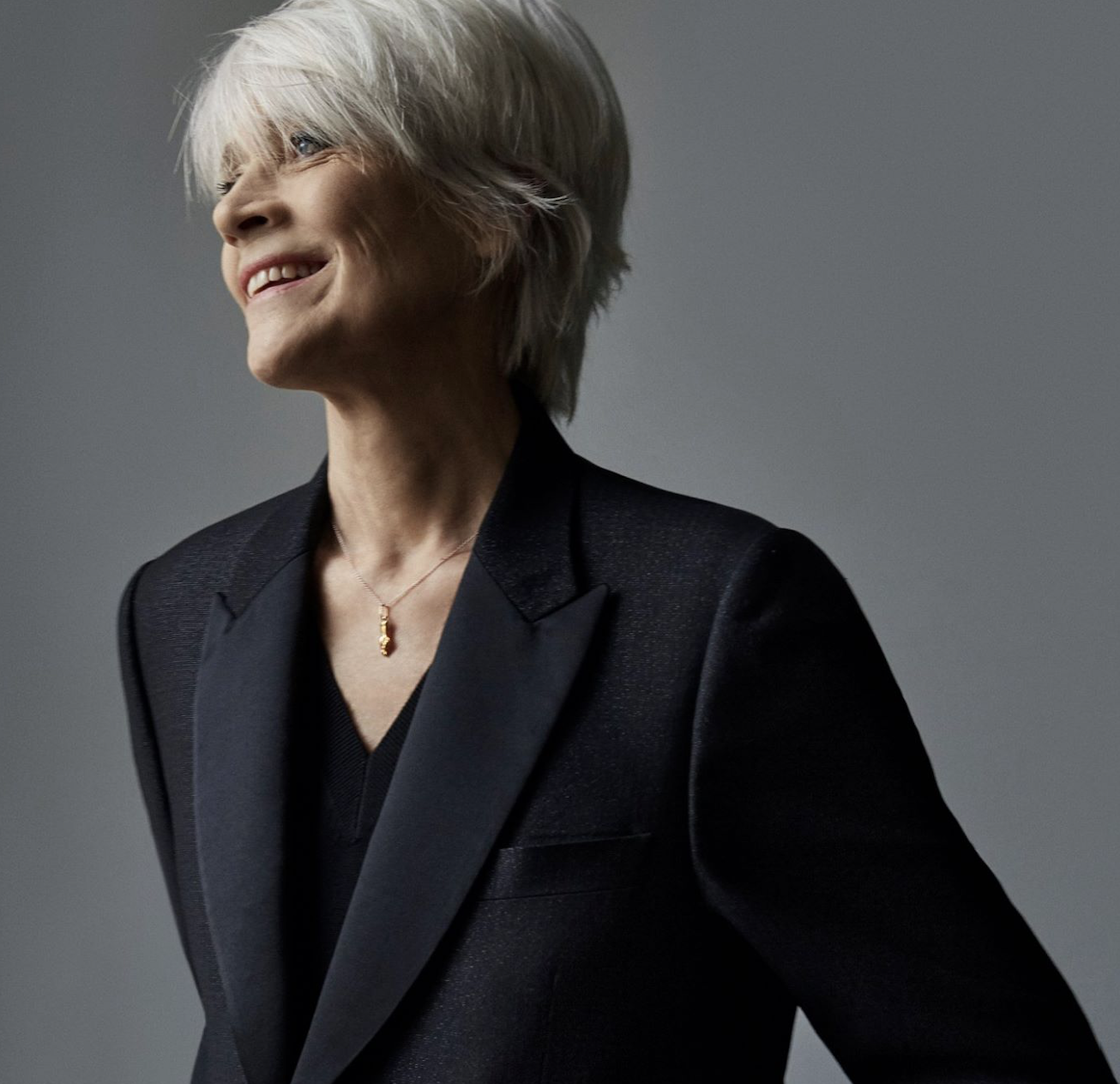 La chanteuse Françoise Hardy.