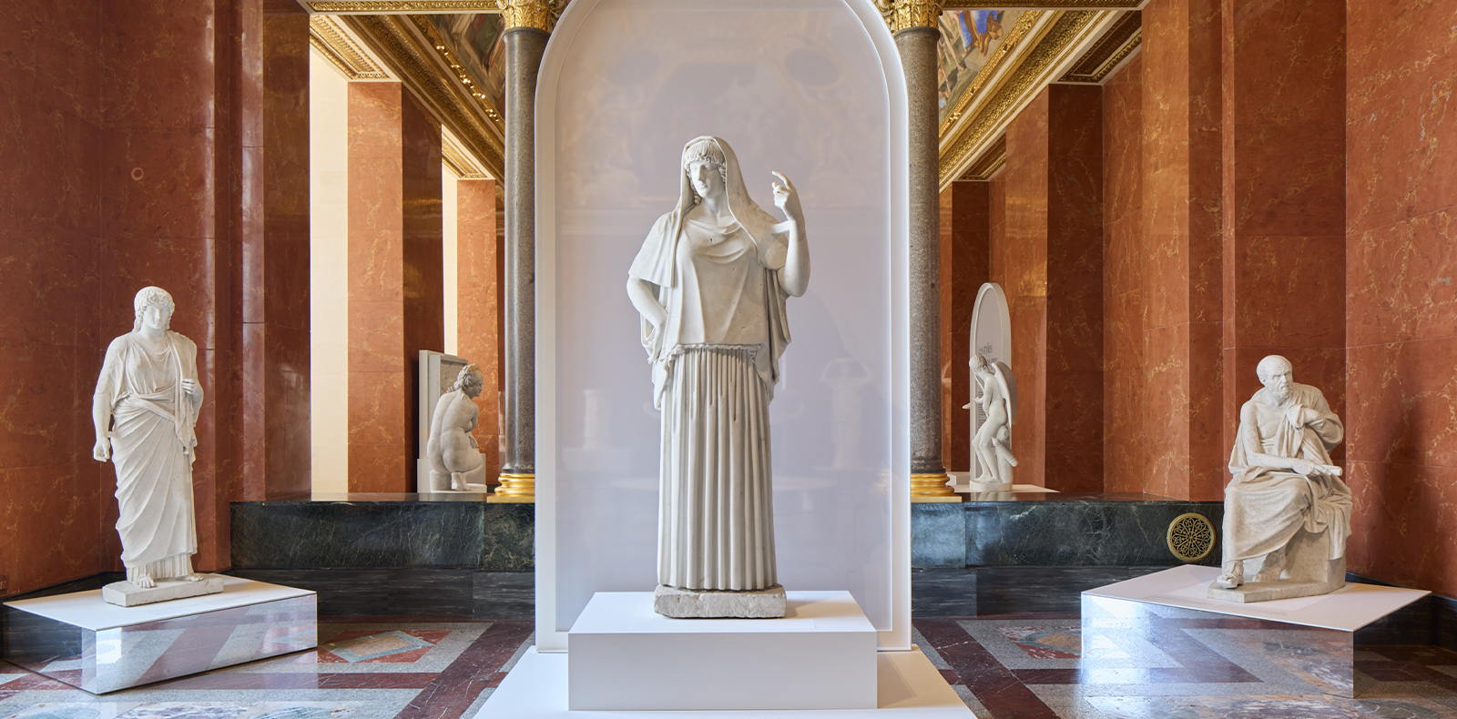 Les marbres de la collection Torlonia au musée du Louvre.