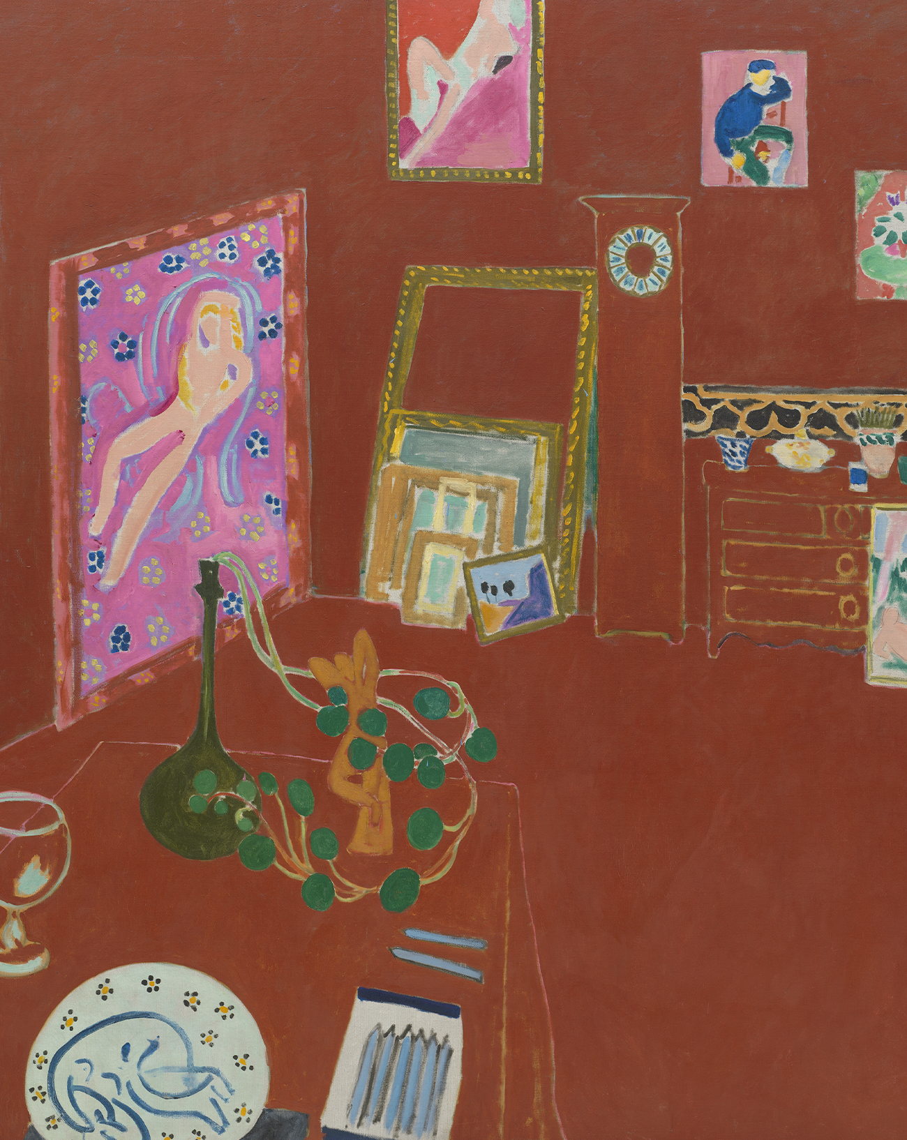 Matisse, "L'atelier rouge" (1911), exposition Fondation Louis Vuitton Paris.