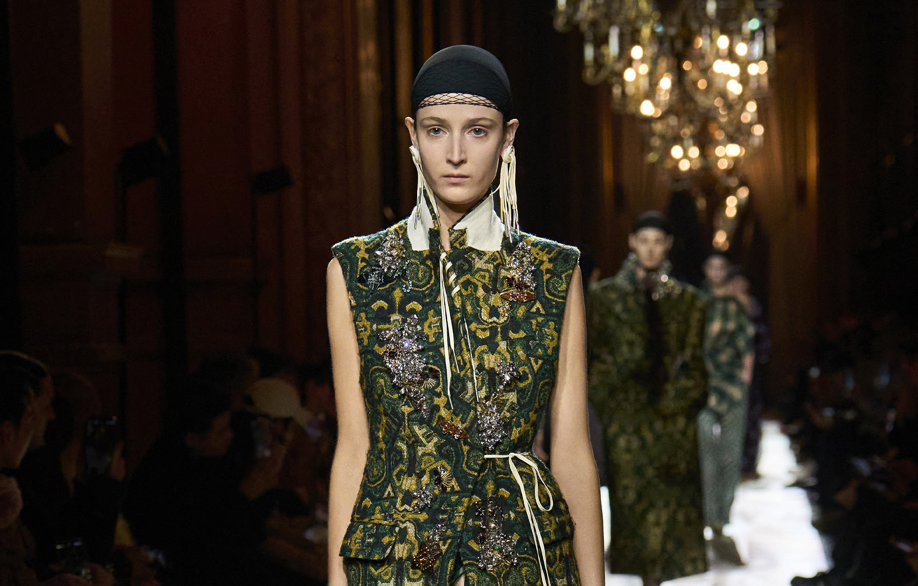 Le défilé Dries Van Noten automne-hiver 2025-2026.