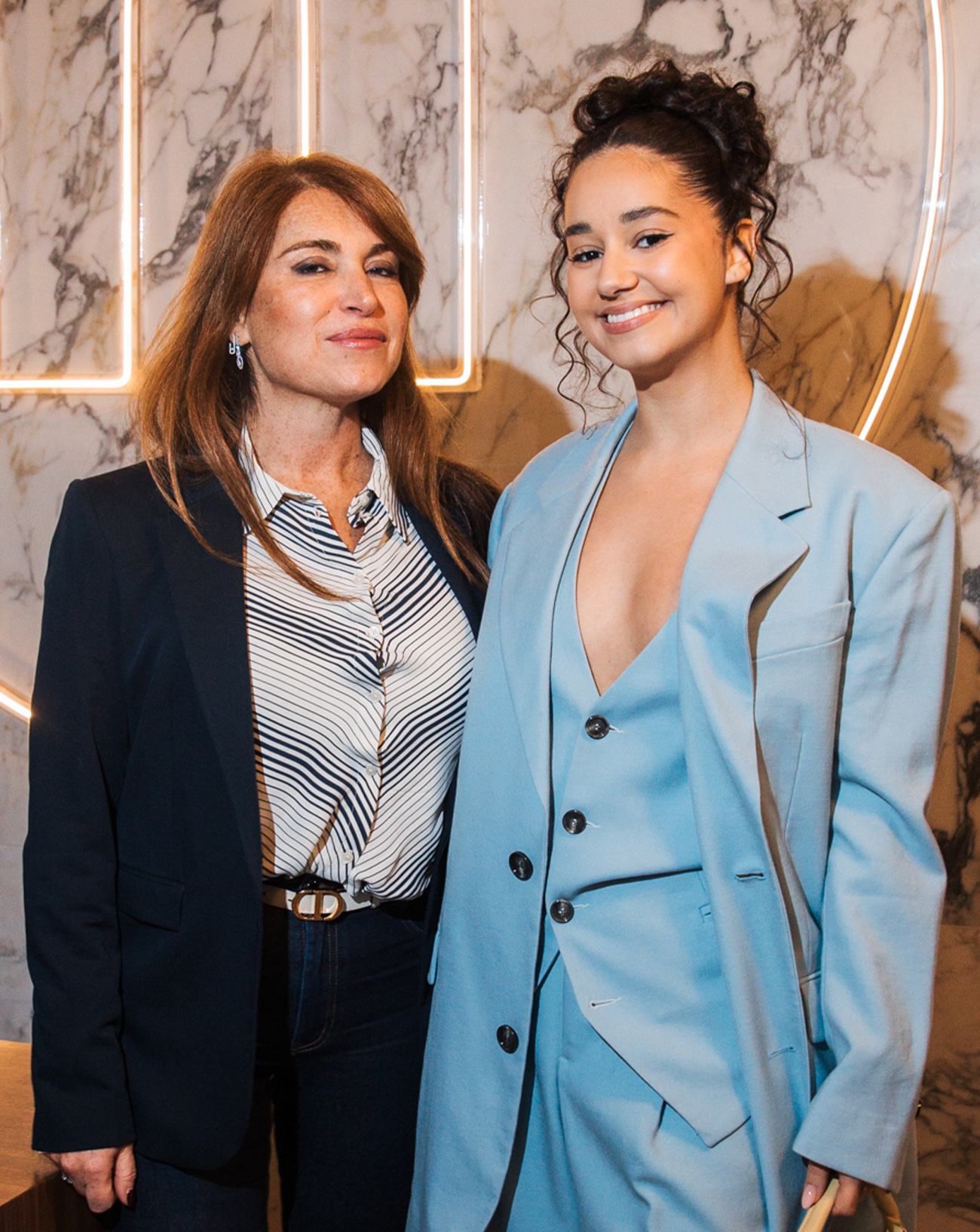 Valérie Berdah-Levy et Lena Mahfouf © Davide Corona / Say Who & courtesy of Istituto Marangoni.