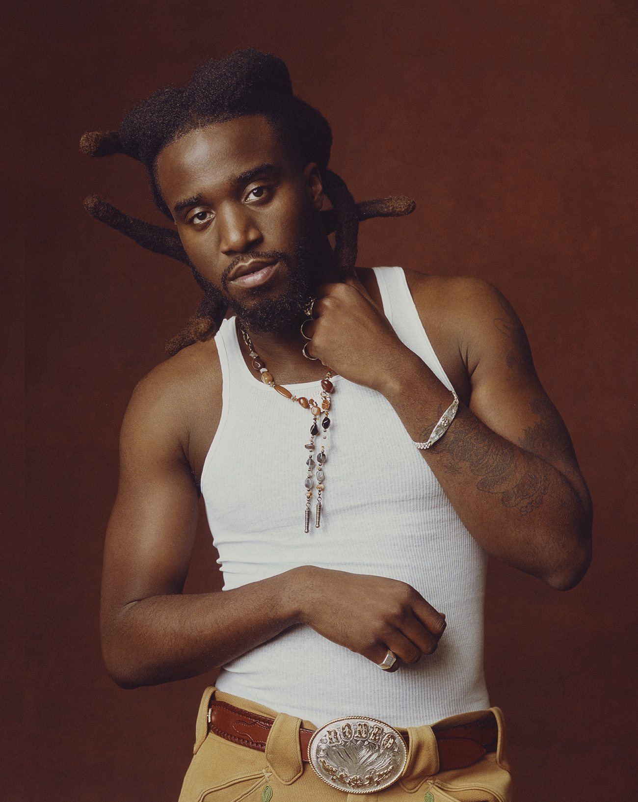 Le chanteur Shaboozey © Daniel Prakopcyk.