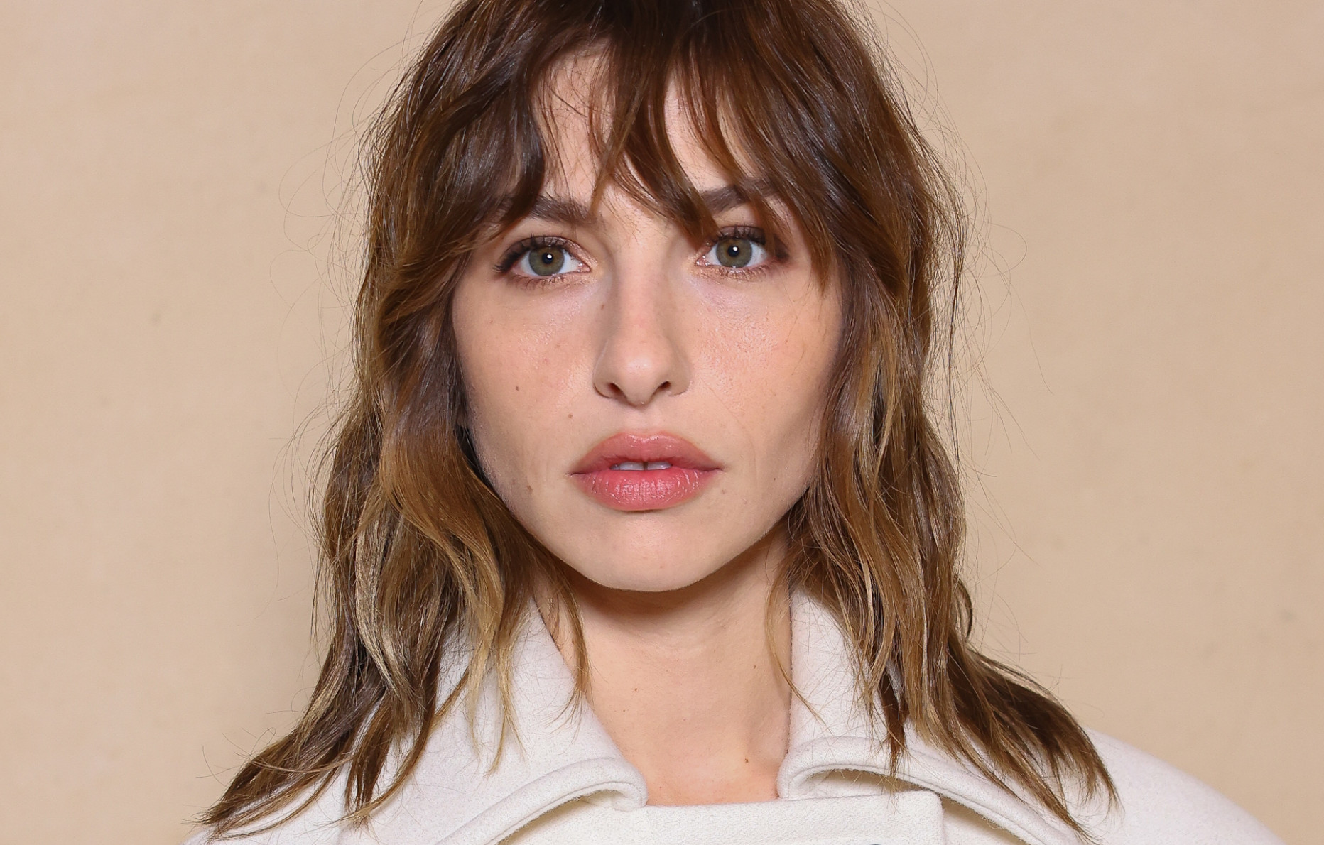 Marie Colomb au défilé Jacquemus à Paris.