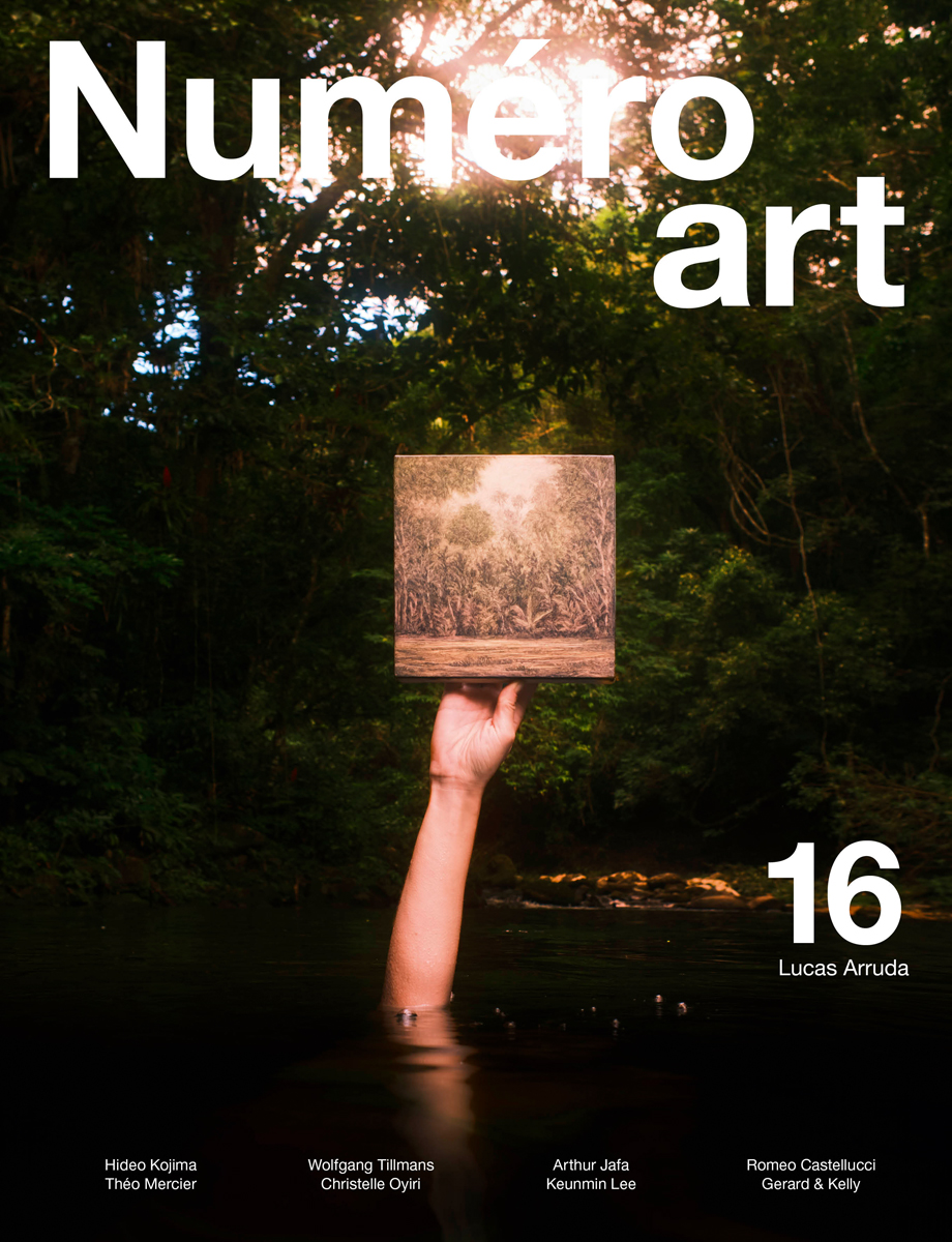 Lucas Arruda photographié par Vidar Logi en couverture du Numéro art 16.