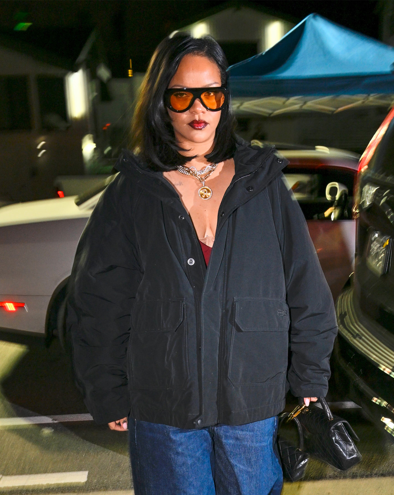 rihanna lunettes de soleil aviateur